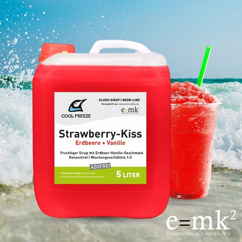 Slush sirup eis strawberry - slush,
