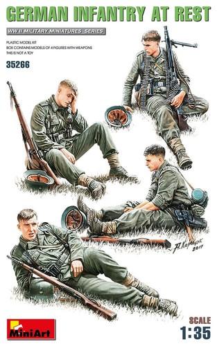 Miniart 35266 german infantry - miniart,