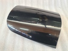 Schwarz Soziusabdeckung /