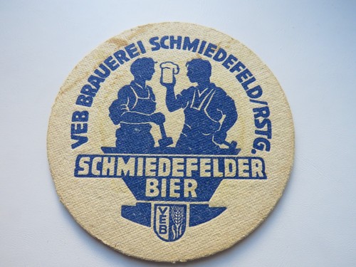 Veb brauerei schmiedefeld - brauerei,
