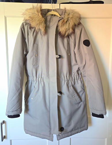 Only parka damen - only, grau