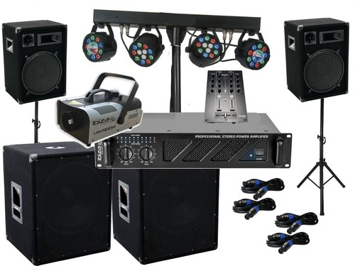 Komplett set anlage - dj, 18
