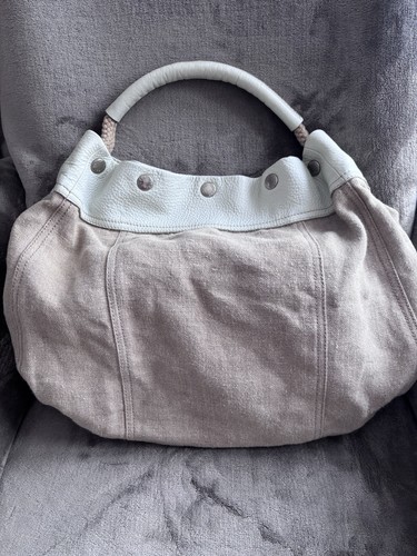 Prada hobo tasche leinen leder - prada,