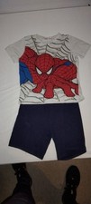 Spiderman Schlafanzug Gr 122/128 