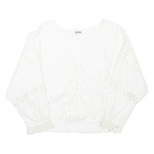 ELKONT Damen Cropped Bluse