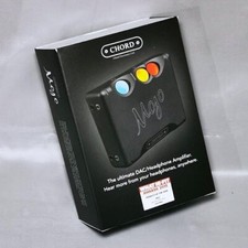 CHORD Electronics schwarz USB DAC Verstärker mit Ledertasche gebraucht