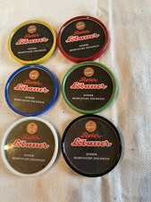 DDR Hand-Taschenspiegel Spiegel  Werbung Roter Löbauer Frenzel Wein rund 6,1 cm