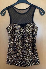 Sexy Damen Top schwarz