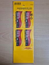 4x 10kg u. 1x 20kg DHL Freeway Zusatzmarken inkl. Abholservice - LETZTE BÖGEN -