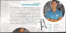 Autogramm Sossenhaimer Christian Volleyball-Co-Trainer
