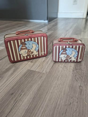 Retro kinder blechkoffer - retro,
