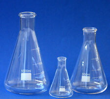Erlenmeyerkolben aus Boro-Glas 100ml, 250ml, 500ml, 1000ml, 2000ml oder 5000ml