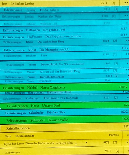Reclam erläuterungen und - reclam,