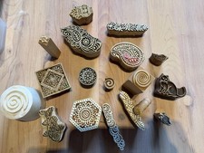 Indische Holzstempel - Mandala