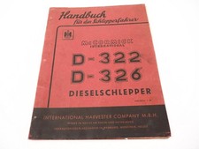 Mc Cormick D-322 D-326 Dieselschlepper Betriebsanleitung Bedienungsanleitung 64