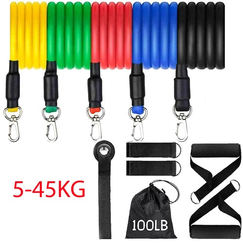 Expander fitnessbänder set - expander, 11
