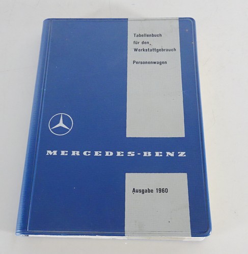 Tabellenbuch mercedes 180 - mercedes,