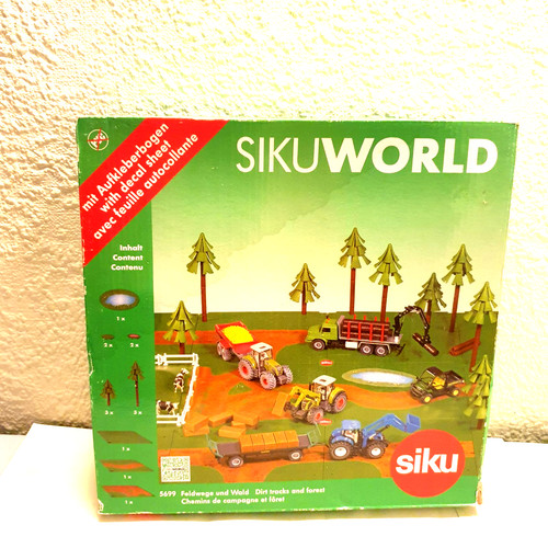 Siku world feldwege und wald - siku,