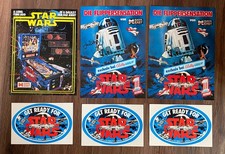 Data East Star Wars / 3 Flyer (deutsch + US) + 3 Aufkleber / Flipper Pinball
