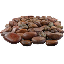 Zierkies Dekosteine rot