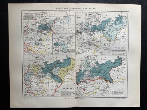 Antike historische landkarte - historische,