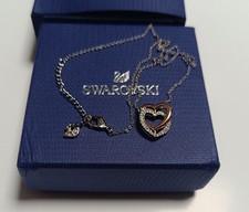 Swarovski Halskette mit zwei Herzen Kollektion Hyperbola A-Nr : 5518868 mit OVP