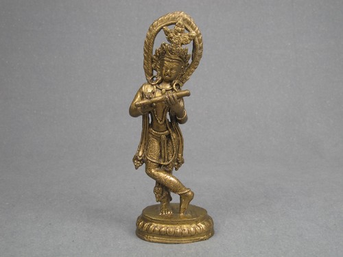 Messing bronze figur hindu - messing,