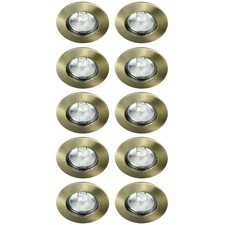 10 x Einbaustrahler Lampe