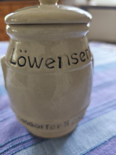 Löwensenf senftopf 1953 - löwensenf,