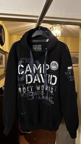 Camp david hoodie - david, xxl