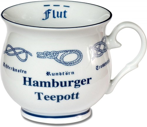 Hamburger teepott runde form - teepott,,