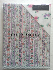 Laura Ashley Bettwäsche "Elsing Stripe Sage Green"  2-teilig 137x200 + 50x75 NEU