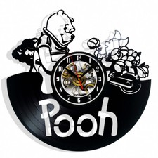 Winnie Puuh Vinyl Wanduhr