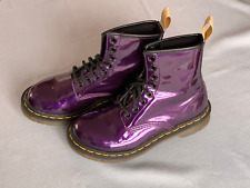 Stiefeletten Stiefel Boots Damen Größe 37 Dr. Martens Air Cusion AirWair lila