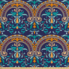 Herbst-Damast Satin Stoff als