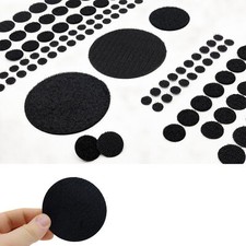 Klettpunkte selbstklebend Set extra stark Klettband Haken&Flausch Klettpad rund 