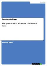 The grammatical relevance of