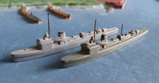 2 Wiking Kunststoff Modelle 36c - 1:1250 Torpedoboote Typ 1935 dt. Kriegsmarine