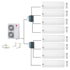 LG MultiSplit 8 x 2,1kW