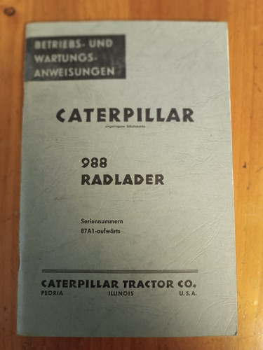 Caterpillar radlader 988 - caterpillar,