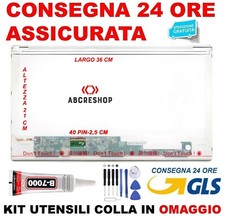 Display NT156WHM-N50 Notebook 15.6 " 40 LTN156AT24 Slim N156B6-L0B B156XTN02