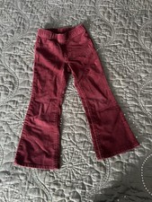 Rote cord schlaghose retro - rote, –