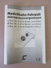 Modelleisenbahn-Fahrpult