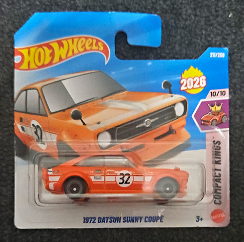 Hot wheels 1972 datsun sunny - hot,