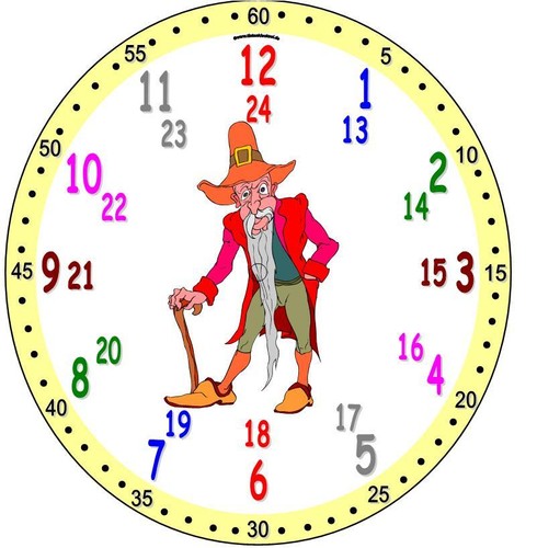 Kinder wanduhr lernuhr uhr - wanduhr,