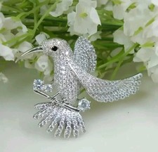 Kolibri 🕊 Vogel Brosche