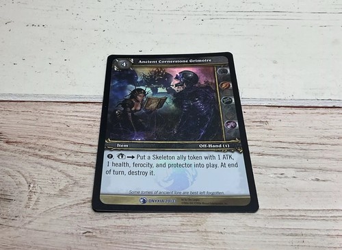 World warcraft tgc ccg - world, of