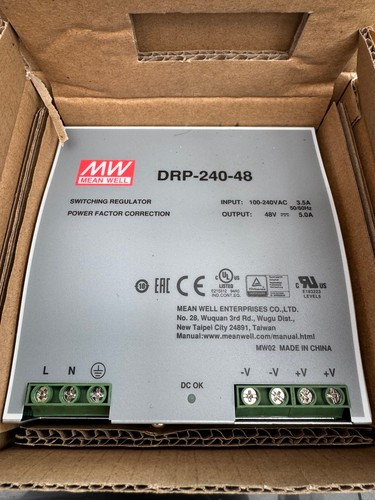 Meanwell drp 240 240w 48v - drp-240-48,