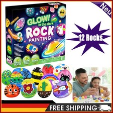 12 Stk Steine zum Bemalen DIY