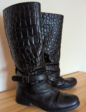 Liebeskind Berlin Stiefel Schwarz Leder Größe 39 Damen